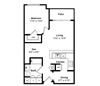 Caymen 2d Floor Plan at Tera Apartments Kirkland, WA Caymen 2d Floor Plan at Tera Apartments Kirkland, WA